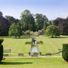 A view of the Great Lawn at Dyffryn Gardens, Vale of Glamorgan